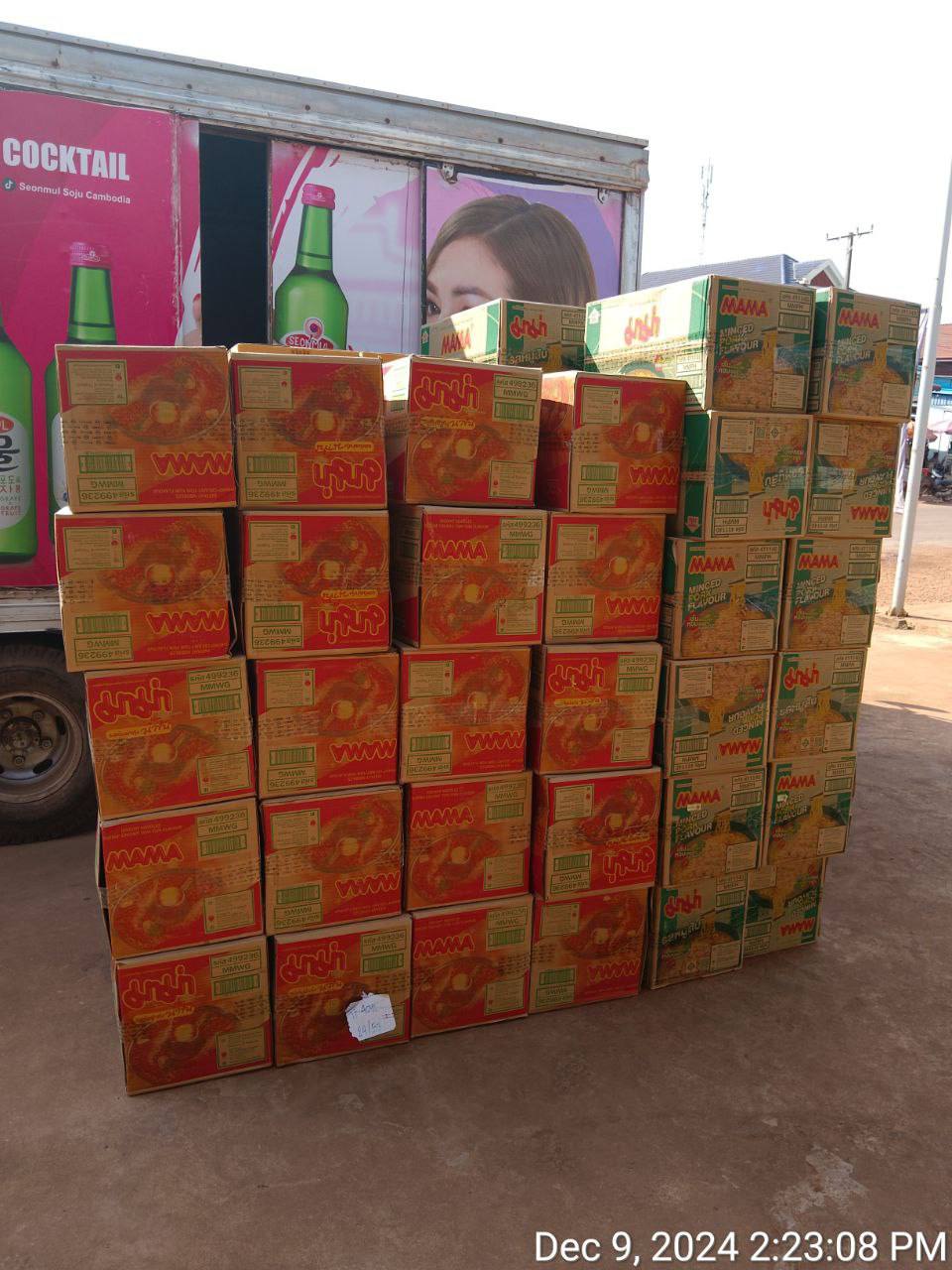 MAMA THAI PRESIDENT FOOD IN CAMBODIA WITH THE BEST DISTRIBUTOR IN CAMBODIA